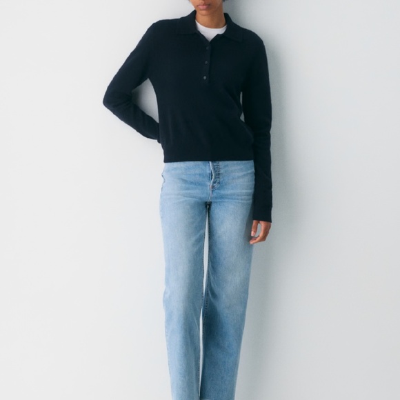 Aritzia Denim Forum Arlo High Rise Straight Jean LIKE NEW - Picture 7 of 9
